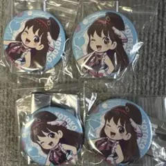 おそ松さん　トト子　缶バッジ 4個セット