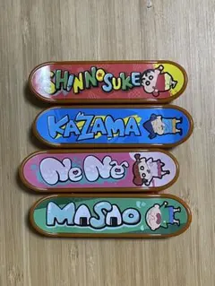 クレヨンしんちゃん ミニスケートボード 4点セット