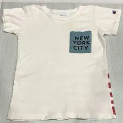 チャンピオン 星条旗Tシャツ ロゴTシャツ 半袖Tシャツ 半袖カットソー 120のサムネイル