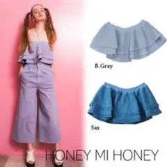 HONEY MI HONEY ♡ 新品未使用 デニムトップスのサムネイル