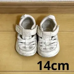 IFME ベビーサンダル　ウォーターシューズ　ホワイト　14.0cm