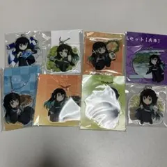 鬼滅の刃 全集中展 ご当地アクリルチャーム　8点　まとめ売り