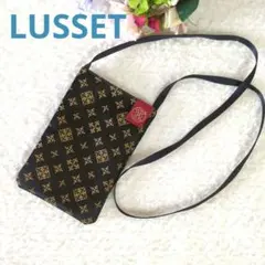 LUSSET ラシット スマホショルダーポーチ　ナイロン