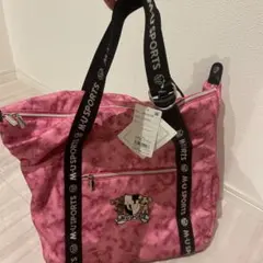 新品M-U SPORTS マーブルピンク ゴルフバッグ