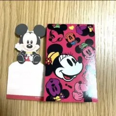 Tokyo Disney Resort ミニー メモ帳 2種セット　ミッキー