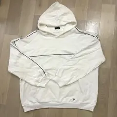IRAL アイラル ビッグシルエット 白 パーカー フーディー ゆんころ