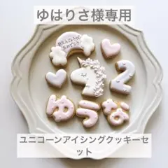 ゆはりさ様専用⭐︎ユニコーンアイシングクッキーセット