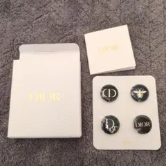 ​【非売品・未使用】Dior ディオール ピンバッジ 4個セット