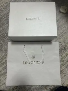 DECORTE プレゼントBOX 紙袋　ラッピング