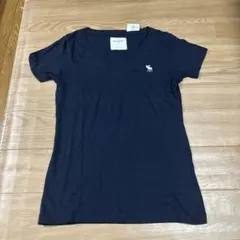 abercrombie KIDS Vネック Tシャツ ネイビー Lのサムネイル