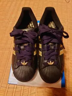【カズ様専用】adidas SUPERSTAR 黒/金 スニーカー