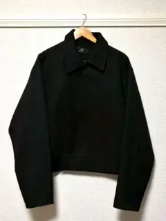 UNUSED x Dickies ジップアップブルゾン サイズ2 ブラック UNUSED x Dickies ジップアップブルゾン サイズ2 ブラック - メルカリ