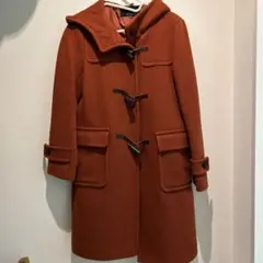 green label relaxing ダッフルコート オレンジ M