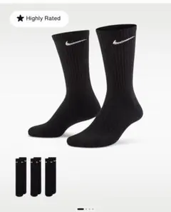 Nike Everyday Cotton Cushioned Crew 3P