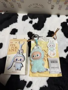 POPMART LABUBU PIN FOR LOVE イニシャルラブブ　I