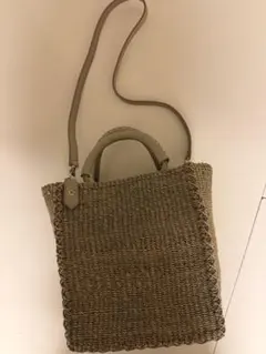 VASIC LIDO TOTE ブラック ラフィアバッグ - メルカリ
