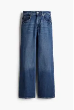H&M Wide High Waist Jeansワイドハイウエストデニム　44