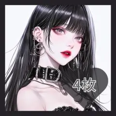 208 オリジナル コラージュ 人物ステッカー 素材 ハンドメイド 女の子