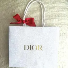 ディオール ショップ袋 リボン付き 最新　バレンタイン　美品