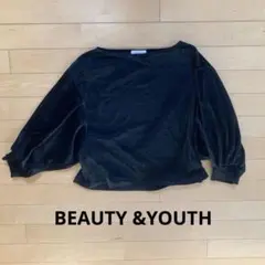 美品　ユナイテッドアローズ　BEAUTY &YOUTH ブラック