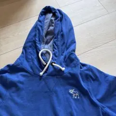 Abercrombie&Fitch フード付きパーカー 青のサムネイル