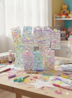 ちいかわ レーザーステッカー 3枚セット キラキラ ホログラム ハチワレ うさぎ