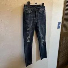Abercrombie&Fitch ハーパーローライズアンクルジーンズ