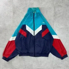 アディダス　adidas ナイロンジャケット　ビンテージ　90s 古着　春物