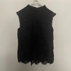 ロペピクニック ノースリーブ　総レース　ブラウス　38