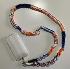 スマホショルダーストラップ　ハンドストラップ　2way ハンドメイド　パラコード