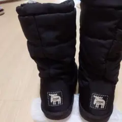 imoz 防水ファー付きブーツ ブラック新品未使用M