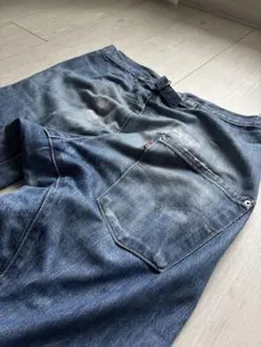 00s 先染め 黒 Levis Engineered シンチバック ユーロ - メルカリ