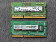 ノートPC用メモリ　4GB　2個