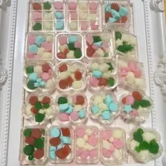 新作レジン チョコ琥珀セット 20個 特別価格