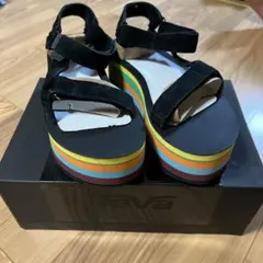Teva 24cm スポーツサンダル 厚底　カラフル