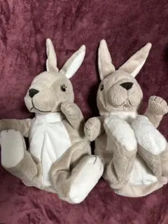 IKEA うさぎ　ぬいぐるみ 2体セット