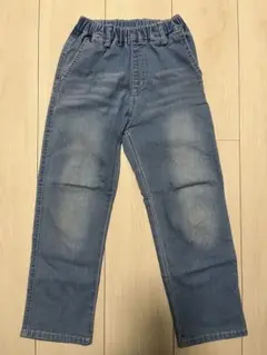 刺繍付き　デニムパンツ