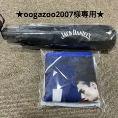 非売品★JACK DANIEL'S★晴雨兼用折り畳み傘&サッカータオルのサムネイル