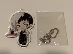 Dr.STONE あさぎりゲン アクリルキーホルダー コラボカフェ