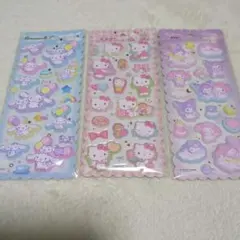 m*o様 シナモロール　キティ クロミ　マイメロ　ステッカー シール　もちもちマ