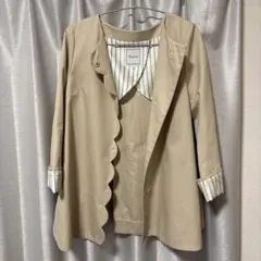 Anatelier スプリングコート ベージュ 36