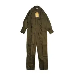 ★新品未使用訳ありMACYOOLSつなぎブラウンカーキL メルカリ
