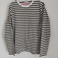 BEAUTY&YOUTH ストライプ長袖カットソー L