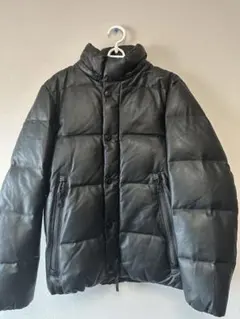 NANO UNIVERSE 「西川ダウン(R)」ラムレザーG2ダウン