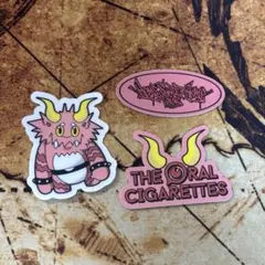 THE ORAL CIGARETTES オンラインガチャ　シール　ダグタン