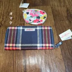 Cath Kidston コンチネンタルジップウォレット クラレンドンチェックのサムネイル