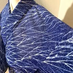 y*)様 B323⭐️洗える着物　小紋　着物　逸品　広襟