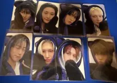 ATEEZ makestar トレカ　8枚セット　コンプ　黒猫