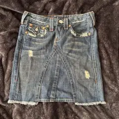 TRUE RELIGION デニムスカート