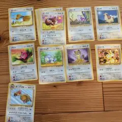 ポケモンカード　旧裏　イーブイ　プリン　ニャース　他